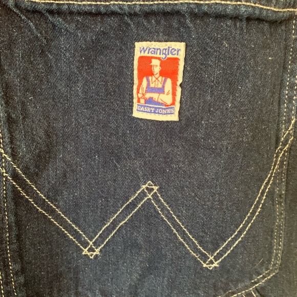 Wrangler Casey Jones Oversized Baggy  Overalls - Picture 4 of 7